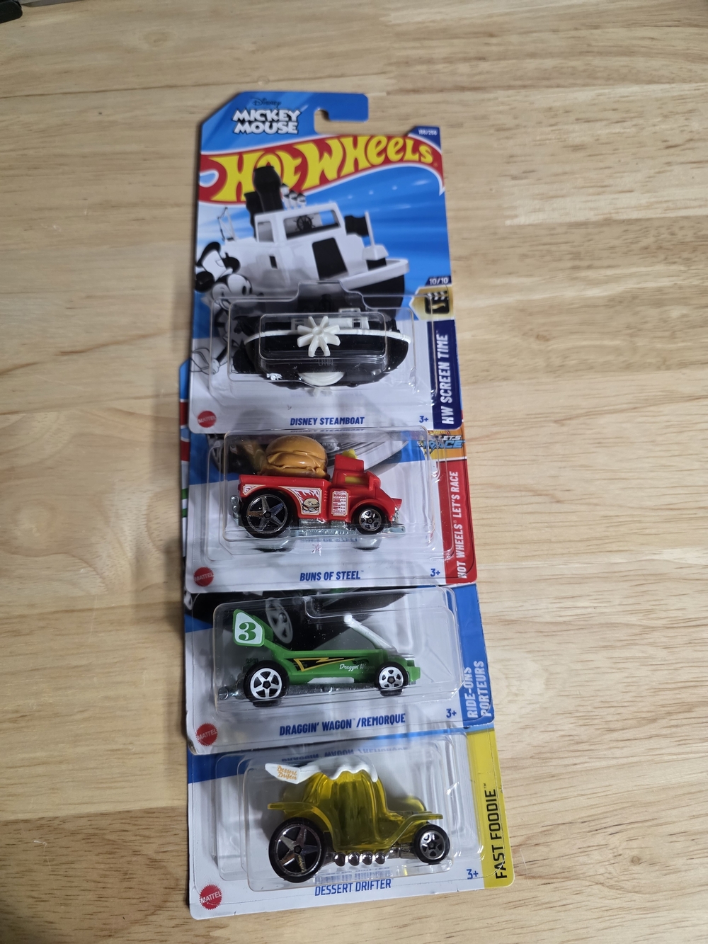 Mattel Hot Wheels 4-Pack Sealed